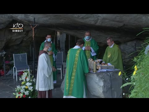 Messe de 10h à Lourdes du 21 juillet 2021