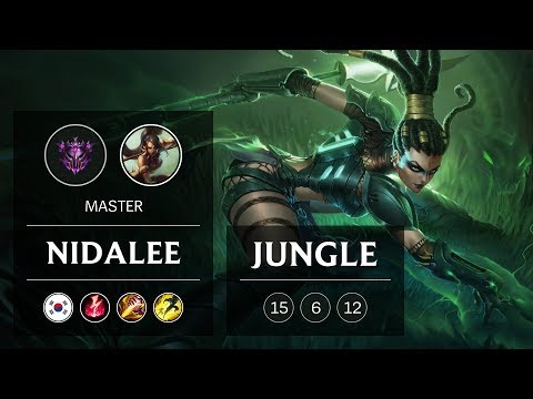 Nidalee Jungle vs Lee Sin - KR Master Patch 9.2