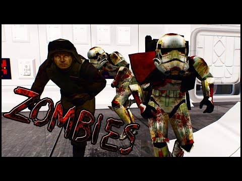 The Stormtrooper ZOMBIE Infection Spreads! - Star Wars: Battlefront 2 Death Trooper Virus Mod