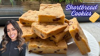 SHORTBREAD CHOCOLATE CHUNK COOKIES 🍪 AIRFRYER OVEN RECIPE || You Have To Try These!!