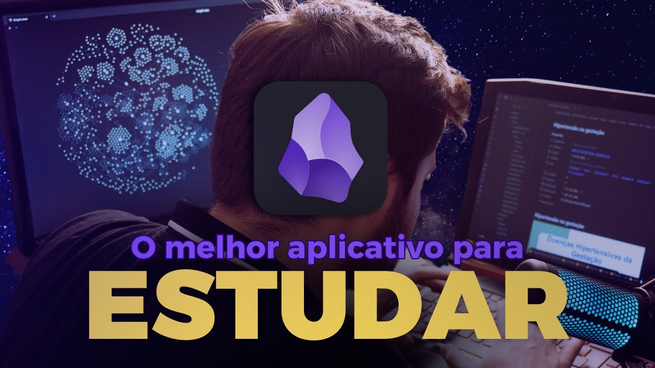 Obsidian, o melhor aplicativo para estudar!