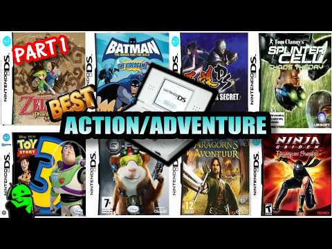 Top 60 Best ACTION/ADVENTURE Games for DS (Nintendo DS) - Part 1