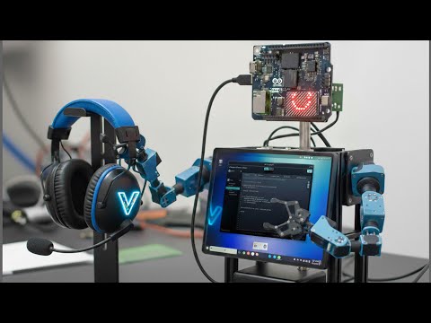 Arduino Uno Q Project | Desk Bot Concept
