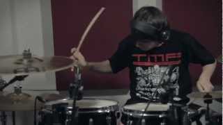 Marcos Martínez - Dawn Of The Maya - Purified In Blood [Drum Play Through at TMF Studios]