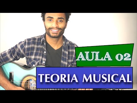 TEORIA MUSICAL PARA VIOLÃO - AULA 02 - NOTAS NATURAIS E ACIDENTES MUSICAIS - TOM E SEMITOM