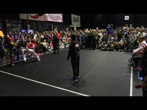 WKUWorld WM 2019 - PFMK u13 -40kg - LUCA MORTIZ ROMANO (GER) VS ADAM WILLIAMS (WAL)