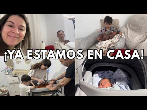 🥳¡YA ESTAMOS EN CASA! Primeros días con el bebé 👶 que tal el Postparto? 