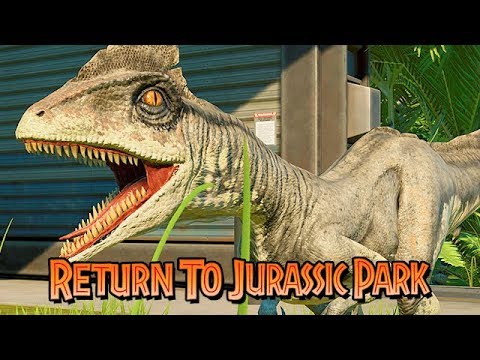 Return to Jurassic Park - Jurassic World Evolution Gameplay German #01