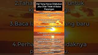 Download lagu Ini Dia yang harus kamu lakukan Jika 'pasanganmu'Tidak membalas Chat#fypyoutube #pasangan #pacaran mp3