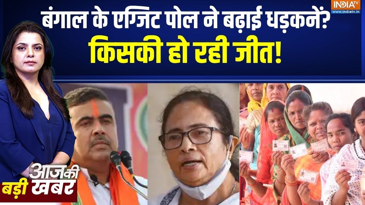 Bengal Election:बंगाल के एग्जिट पोल ने बढ़ाई धड़कनें?, किसकी हो ?