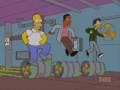The Simpsons Toxic Barrel Rolling