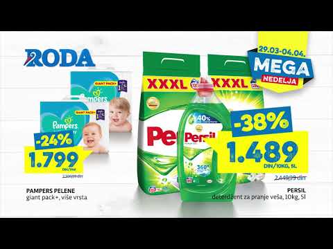 Roda I Mega nedelja 29.03 - 4.04.2019.