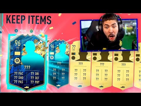2 x 96 TOTS IN THE SAME PACK!! MY BEST PACK YET!! FIFA 20