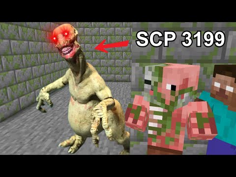 YellowBee Craft - Monster School: SCP 3199 ATTACK (HUMAN REFUTED) - Minecraft Animation