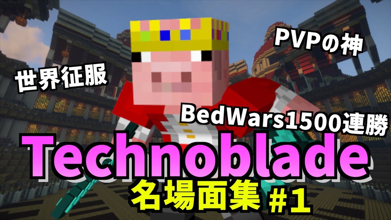 【マイクラ】最強マインクラフターTechnobladeの名シーン集その１