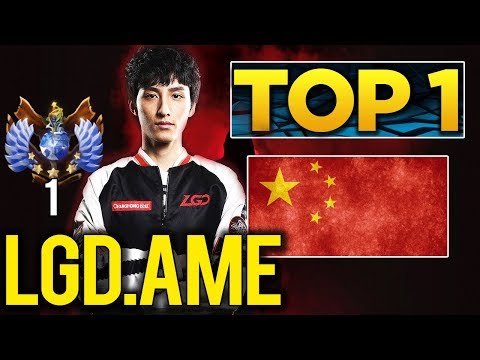 LGD.Ame NEW TOP 1 - Best Rank in CHINA - Dota 2