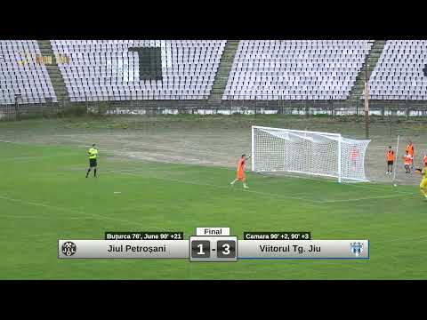 Fotbal Cupa României Betano, Turul 2, Jiul Petroșani - Viitorul Pandurii Tg-Jiu