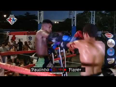 FLAYER (TEAM WASP) vs. PAULINHO SAGAT (MONGE FAMILY) 60 KG - THAI FIGHT BRASIL