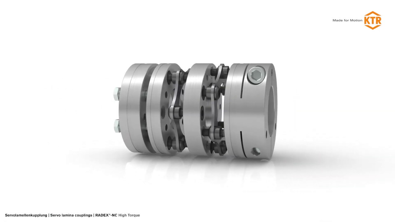 RADEX®-NC: Steel servo lamina coupling - KTR Systems
