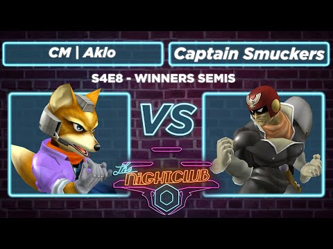 The Nightclub S4E8: CM | Aklo vs Captain Smuckers - Winners Semis SSBM