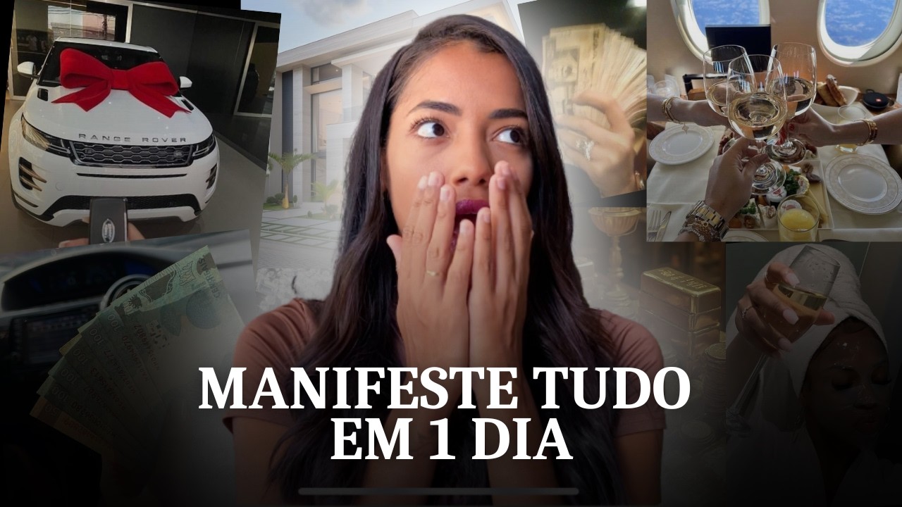 A MELHOR TÉCNICA DA LEI DA ATRAÇÃO PARA MUDAR A SUA VIDA HOJE