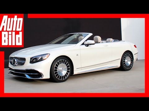 Mercedes-Maybach S 650 Cabriolet (LA 2016) - The most expensive convertible from Mercedes Premier...