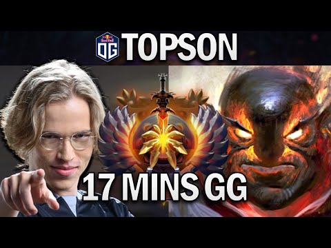 OG.MIDONE EMBER SPIRIT - 17 MINS GG - DOTA 2 7.28 GAMEPLAY