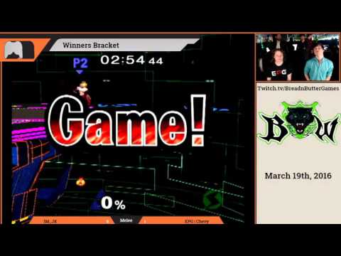 Chevy (Samus) vs IM_JK (Sheik) Melee BW March 2016