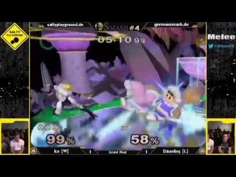 OSmash#4 - Ice (Sheik) vs Däumling (Ice Climbers) - SSBM Singles Grand Final
