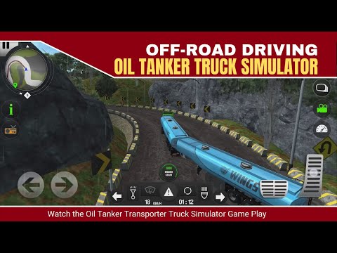 Oil Tank Truck Simulator | Game Play 02 | Oil Tanker Transporter Truck Simulator