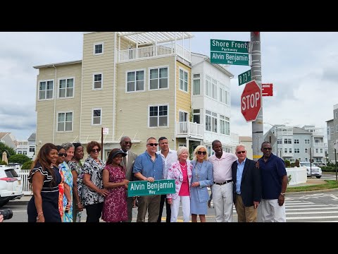 Rockaway Beach New York City: Arverne by the Sea St. Co-Naming Honoring the Late Alvin Benjamin