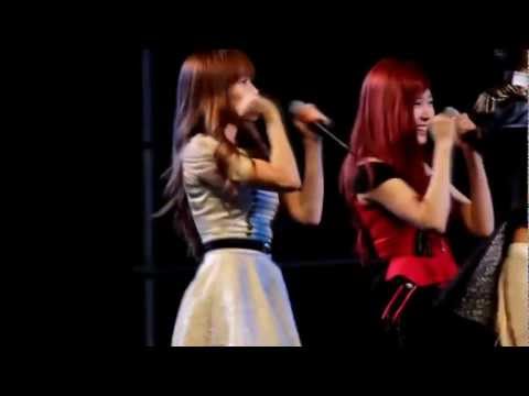 120527 HyoSic Moment (Hyoyeon & Jessica,Violent Couple) - You're Pabo!