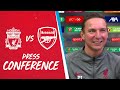 Liverpool's Carabao Cup press conference | Pep Lijnders previews Arsenal