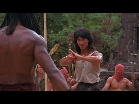 Mortal Kombat (1995) Fight Scene | Liu Kang vs Fighting Monk