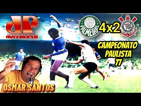 OSMAR SANTOS Palmeiras 4 x 2 Corinthians 2nd Round Paulista Championship 77