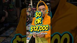 $0 or $12,000 coin flip for Pokemon cards.