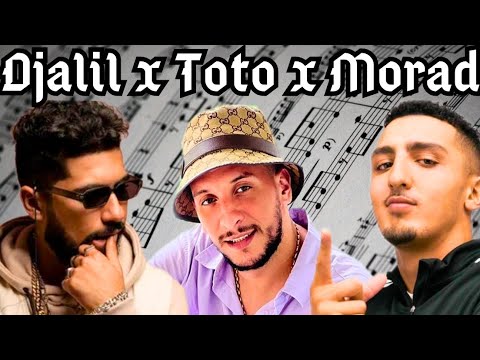 Djalil Palermo x ElgrandeToto x Morad - "Ya Denia" Rap Rai Remix 2023