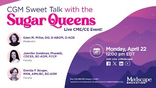 Live CME Event: Impact of CGM on HbA1c and Time in Range
