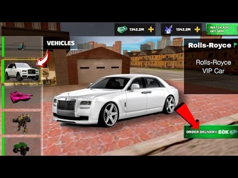 Rolls-Royce In Rope Hero|How To Equip Rolls-Royce In Vice Town|New Update|Rope|