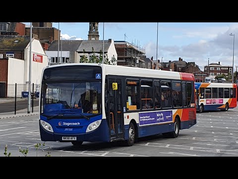 NOW WITHDRAWN: Route X20 | NK58AFV/39705 - Stagecoach North East: MAN 14.240LF/ADL Enviro 200