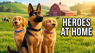 These Three Dogs Will Do Anything to Protect Their Home