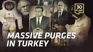 Latest numbers of the ongoing extensive purge in Turkey