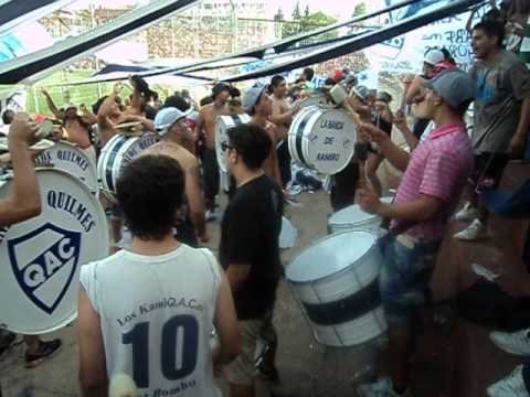 "El Tablón Qac En Santa Fe - Unión 0 - Quilmes 3 - La Banda Esta De Fiesta â™ªâ™ª" Barra: Indios Kilmes • Club: Quilmes