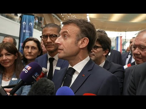 President Macron has "no doubt" Russia is targeting the Olympic Games | AFP