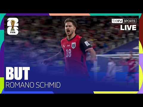 LIVE - La MERVEILLE de Romano Schmid qui ouvre le score pour l'Autriche !!!