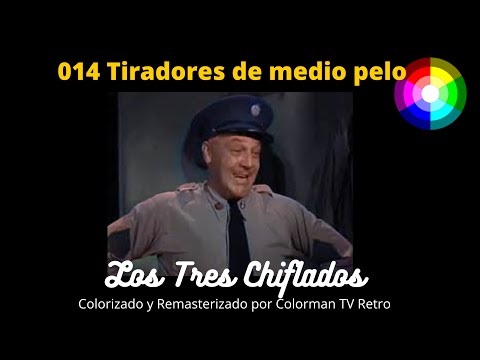 014 Los Tres Chiflados, Tiradores de medio pelo - A Color 1936 (Audio Latino) REMASTERIZADO