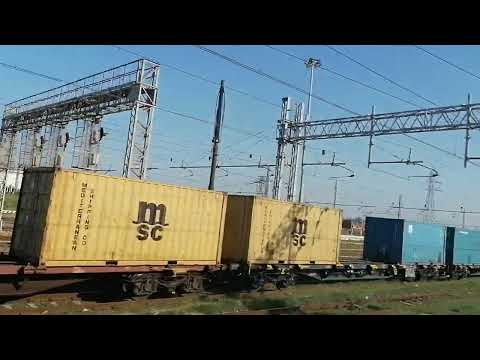 Transito da Livorno Calambrone con ben visibili il resto delle cisterne della strage di Viareggio