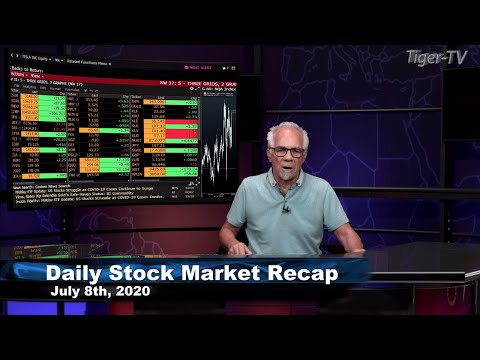 July 8th, Daily Stock Market Recap with Tom O'Brien - 2020