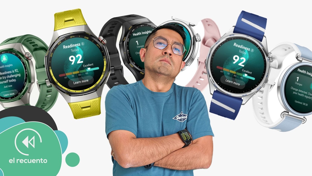 NUEVOS RELOJES de HUAWEI llegan CON TODO | El Recuento