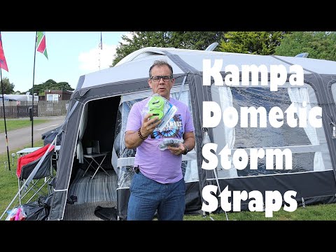 Using Kampa  Dometic Storm Straps